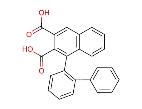 1-(2-phenyl-phenyl)-naphthalene-2,3-dicarboxylic acid