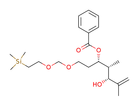 Benzoic acid (1S,2R,3R)-3-hydroxy-2,4-dimethyl-1-[2-(2-trimethylsilanyl-ethoxymethoxy)-ethyl]-pent-4-enyl ester
