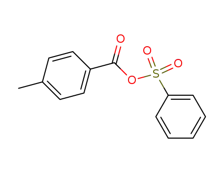 Molecular Structure of 226987-15-1 (benzenesulfonic-p-methylbenzoic anhydride)