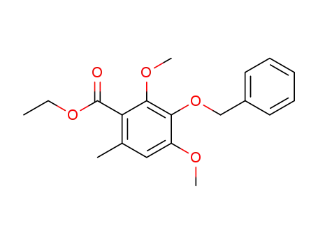 ethyl 3-benzyloxy-2,4-dimethoxy-6-methylbenzoate