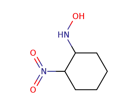 Molecular Structure of 185348-02-1 (Cyclohexanamine, N-hydroxy-2-nitro-)