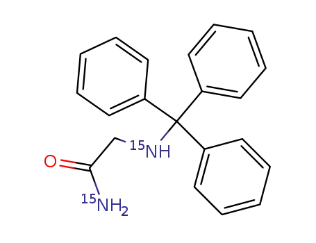 (<sup>(15)</sup>N<sub>2</sub>)tritylglycinamide