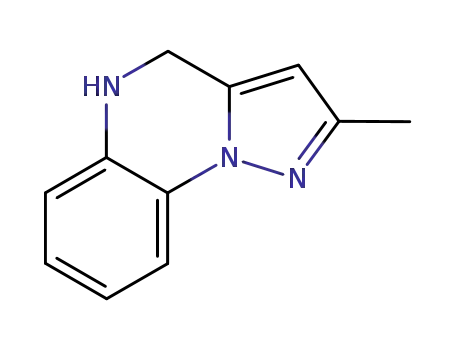 피라졸로[1,5-a]퀴녹살린, 4,5-디히드로-2-메틸-(9CI)