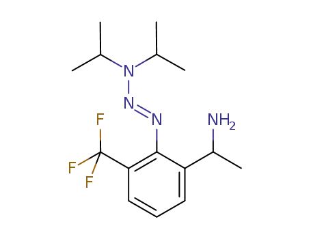 (E)-1-[2-(3,3-diisopropyltriaz-1-enyl)-3-(trifluoromethyl)phenyl]ethanamine