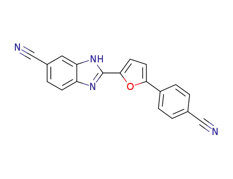 2-(5-cyano-2-benzimidazolyl)-5-(4-cyanophenyl)furan