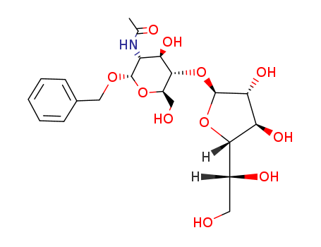 Benzyl 2-Acetamido-2-deoxy-4-O-b-D-galactofuranosyl-a-D-glucopyranoside