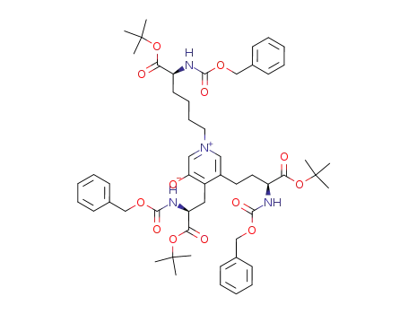 N,N,N-Tri(benzyloxycarbonyl) Deoxypyridinoline Tri-(tert-butyl) Ester