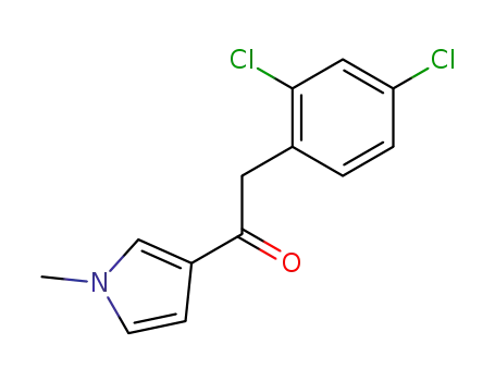 Ethanone, 2-(2,4-dichlorophenyl)-1-(1-methyl-1H-pyrrol-3-yl)-