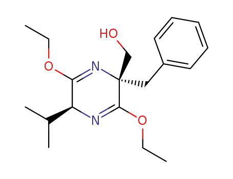 ((2S,5S)-2-Benzyl-3,6-diethoxy-5-isopropyl-2,5-dihydro-pyrazin-2-yl)-methanol