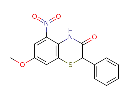 7-Methoxy-5-nitro-2-phenyl-4H-benzo[1,4]thiazin-3-one