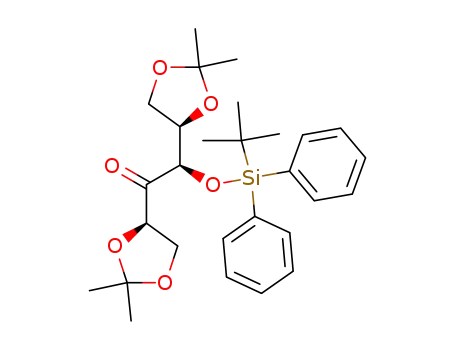 (R)-2-(tert-Butyl-diphenyl-silanyloxy)-1,2-bis-((R)-2,2-dimethyl-[1,3]dioxolan-4-yl)-ethanone