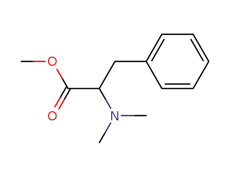 Molecular Structure of 52893-40-0 (Phenylalanine, N,N-dimethyl-, methyl ester)