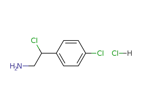 2-Chloro-2-(4-chlorophenyl)ethanamine;hydrochloride