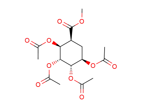 (1S,2S,3R,4S,5R)-methyl 2,3,4,5-tetraacetoxy-cyclohexanecarboxylate