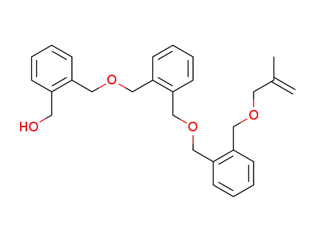 Benzenemethanol,
2-[[[2-[[[2-[[(2-methyl-2-propenyl)oxy]methyl]phenyl]methoxy]methyl]phen
yl]methoxy]methyl]-