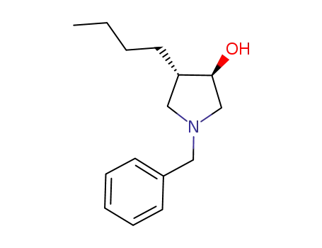 (3R,4S)-1-benzyl-4-butylpyrrolidin-3-ol