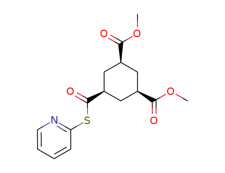 (1S,3R,5S)-5-(Pyridin-2-ylsulfanylcarbonyl)-cyclohexane-1,3-dicarboxylic acid dimethyl ester