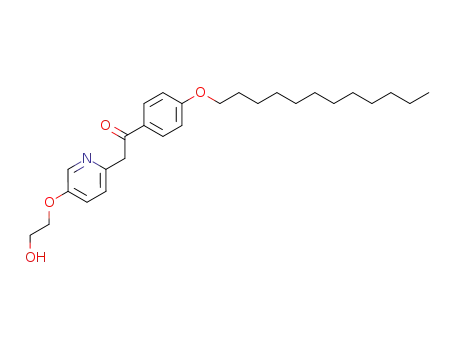 1-[4-(dodecyloxy)phenyl]-2-[5-(2-hydroxyethoxy)pyridin-2-yl]ethan-1-one
