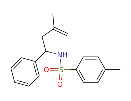 4-methyl-N-(3-methyl-1-phenylbut-3-enyl)benzenesulfonamide