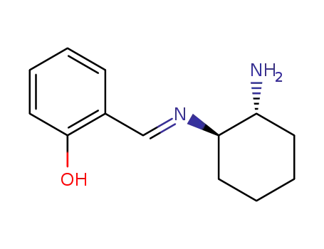 Molecular Structure of 209914-48-7 (2-{[(E)-(1R,2R)-2-Amino-cyclohexylimino]-methyl}-phenol)