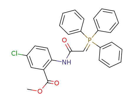methyl 5-chloro-2-(2-(triphenyl-λ5-phosphanyliden)-acetylamino)benzoate