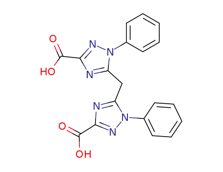 bis(1H-3-carboxy-1-phenyl-1,2,4-triazol-5-yl)methane