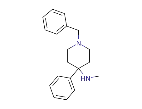 4-Piperidinamine, N-methyl-4-phenyl-1-(phenylmethyl)-