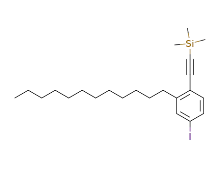 (2-Dodecyl-4-iodo-phenylethynyl)-trimethyl-silane