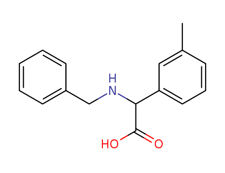 2-BENZYLAMINO-2-M-TOLYLACETIC ACID