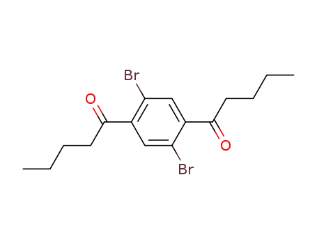 1-(2,5-Dibromo-4-pentanoyl-phenyl)-pentan-1-one