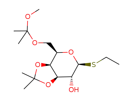 ethyl 3,4-O-isopropylidene-6-O-(1-methoxy-1-methylethyl)-1-thio-β-D-galactopyranoside