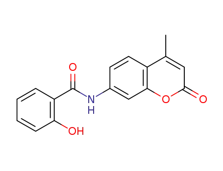 Molecular Structure of 1111287-23-0 (2-hydroxy-N-(4-methyl-2-oxo-2H-chromen-7-yl)benzamide)