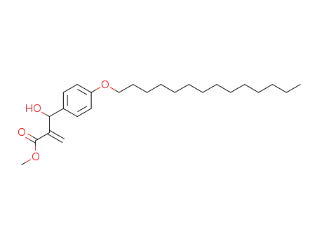 methyl 3-hydroxy-2-methylene-3-(4-(tetradecyloxy)phenyl)propanoate