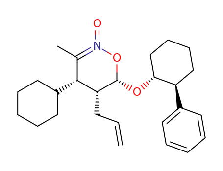 (4S,5R,6S)-4-cyclohexyl-3-methyl-5-(2-propenyl)-6-[(1R,2S)-(2-phenylcyclohexyl)oxy]-5,6-dihydro-4H-[1,2]-oxazine 2-oxide