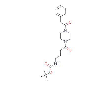 1-phenylacetyl-4-[4-(tert-butoxycarbonylamino)butyryl]piperazine