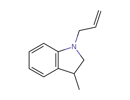1H-Indole, 2,3-dihydro-3-methyl-1-(2-propenyl)-