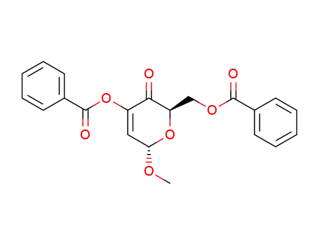 (2R,6S)-(+)-4-Benzoyloxy-2-benzoyloxymethyl-6-methoxy-2H-pyran-3(6H)-one