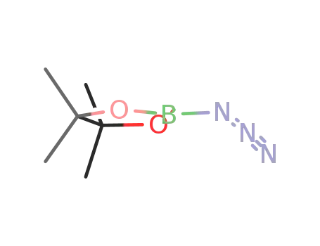Molecular Structure of 1048692-95-0 (2-azido-4,4,4,5-tetramethyl-1,3,2-dioxaborolane)