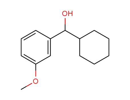 Molecular Structure of 1036645-45-0 ((R)-Cyclohexyl(3-methoxyphenyl)methanol)