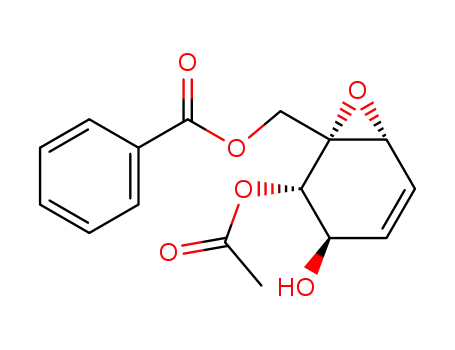 Benzoic acid (1R,2S,3R,6R)-2-acetoxy-3-hydroxy-7-oxa-bicyclo[4.1.0]hept-4-en-1-ylmethyl ester