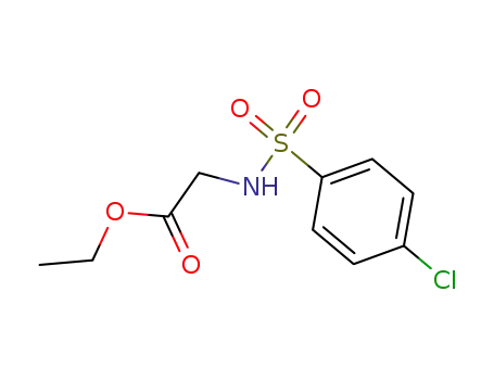 Glycine, N-[(4-chlorophenyl)sulfonyl]-, ethyl ester