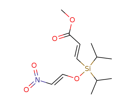 methyl (E)-3-(diisopropyl{(E)-[(2-nitroethenyl)oxy]}silyl)propenoate