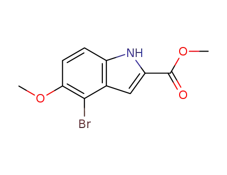 methyl 4-bromo-5-methoxy-1H-indole-2-carboxylate