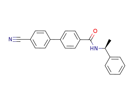 4'-cyano-biphenyl-4-carboxylic acid (1-phenyl-ethyl)-amide