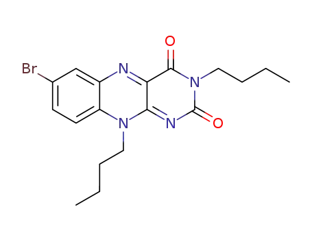 7-Bromo-3,10-dibutyl-10H-benzo[g]pteridine-2,4-dione