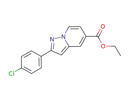 ethyl 2-(4-chlorophenyl)pyrazolo[1,5-a]pyridine-5-carboxylate