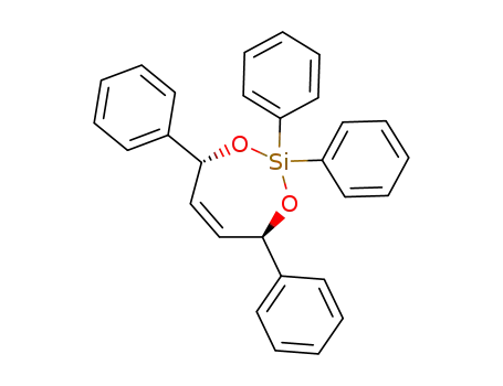 1,3-Dioxa-2-silacyclohept-5-ene, 2,2,4,7-tetraphenyl-, (4R,7R)-