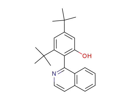 3,5-di-tert-butyl-2-(2'-isoquinolinyl)phenol