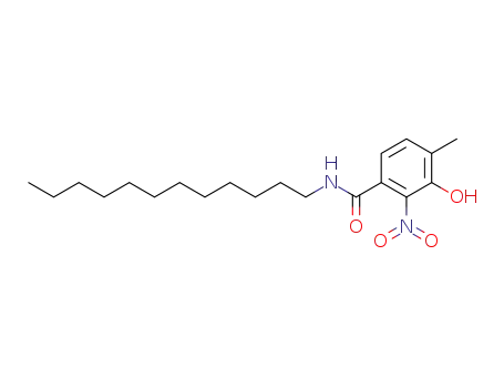 Benzamide, N-dodecyl-3-hydroxy-4-methyl-2-nitro-
