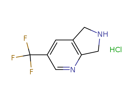 3-(trifluoromethyl)-6,7-dihydro-5H-pyrrolo[3,4-b]pyridin-6-ium chloride
